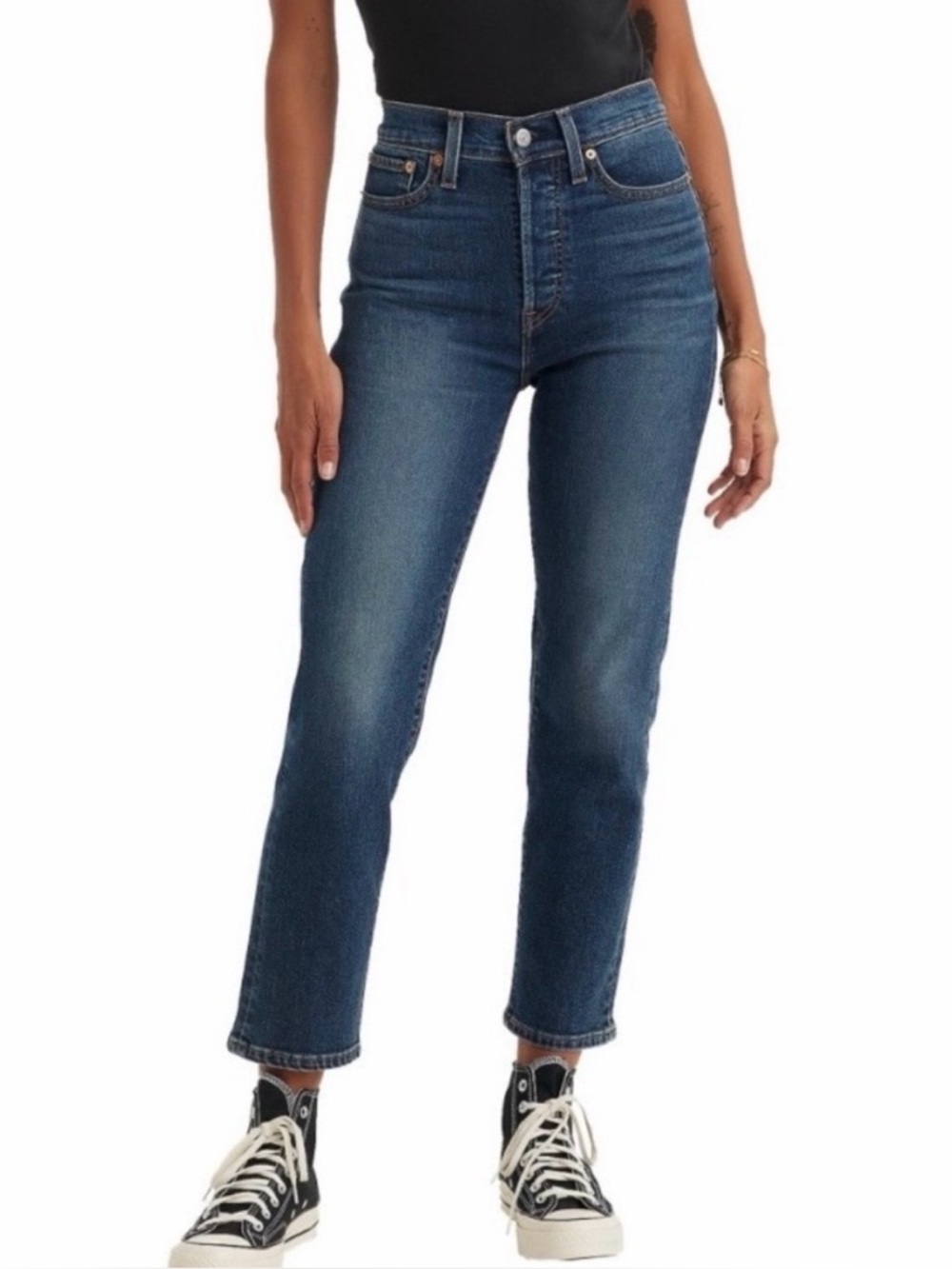 Levi's Wedgie High Rise Straight Jeans Size 28